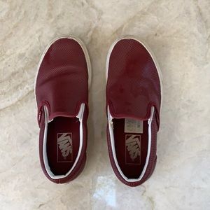 Vans slip ons